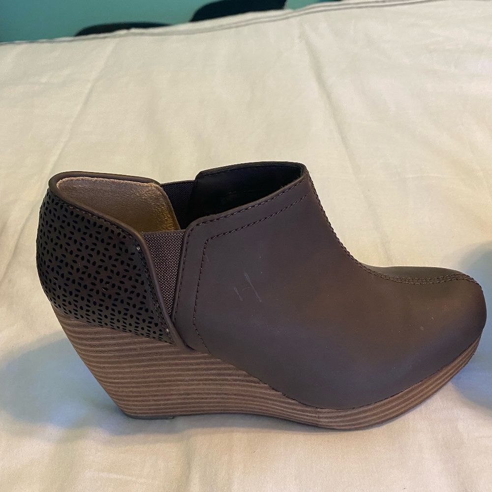 Dr. Scholl's Shoes Women's Harlow Ankle Boot, Brown